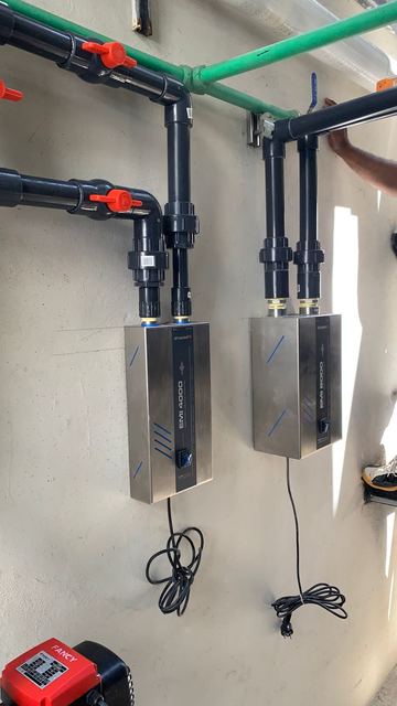 Instalación de tratamiento de agua Water Wizard