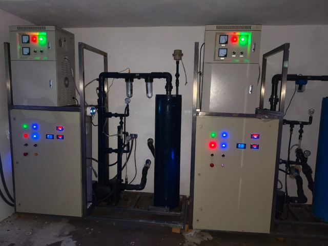 Instalación de tratamiento de agua Water Wizard